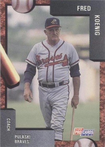1992 Fleer ProCards Minor League - Fred Koenig #3198