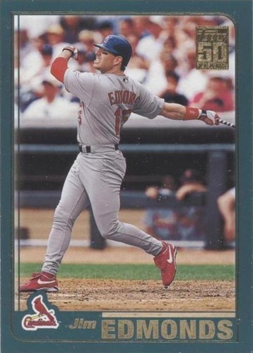 2001 Topps - Jim Edmonds #702