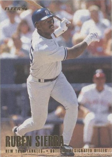 1996 Fleer - Ruben Sierra #196