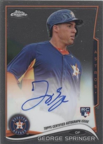 2014 Topps Chrome - George Springer #GS