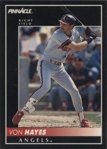 1992 Pinnacle - Von Hayes #326
