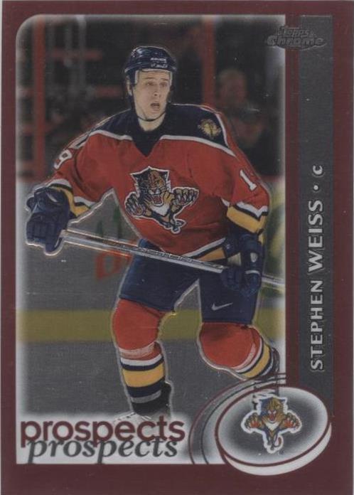 2002-03 Topps Chrome - Stephen Weiss #147