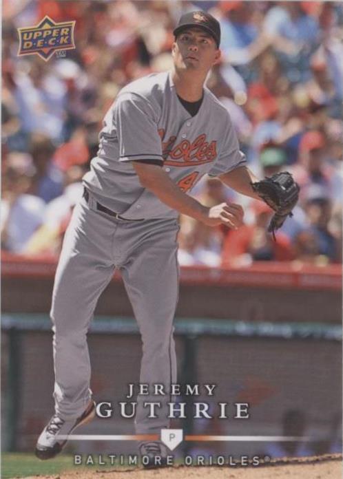 2008 Upper Deck First Edition - Jeremy Guthrie #310