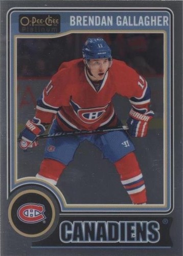 2014-15 O-Pee-Chee Platinum - Brendan Gallagher #85