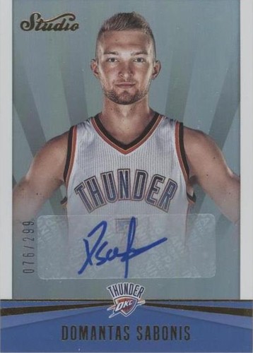2016-17 Panini Studio - Domantas Sabonis #43