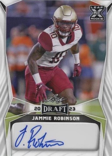 2023 Leaf Draft Jammie Robinson #BA-JR1