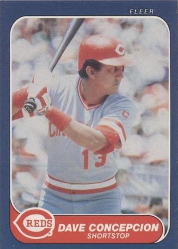 1986 Fleer - Dave Concepcion #174