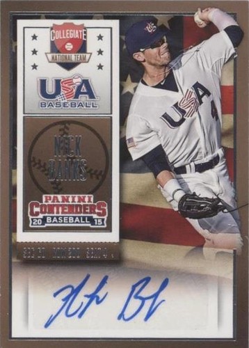 2015 Panini Contenders - Nick Banks #46