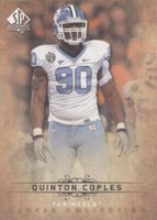 2012 SP Authentic Quinton Coples #CR-16