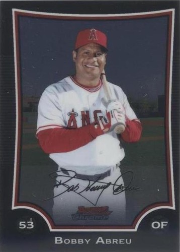 2009 Bowman Chrome - Bobby Abreu #52