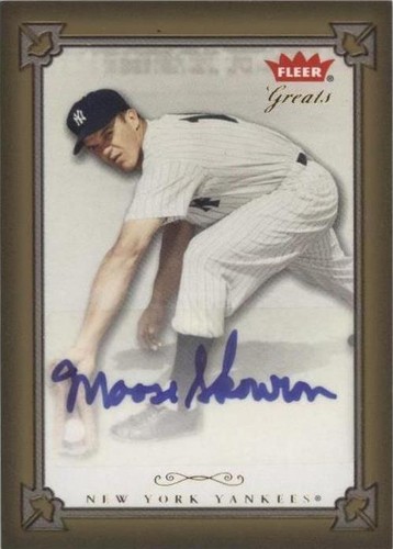 2004 Fleer Greats of the Game - Bill Skowron #GBA-MS2