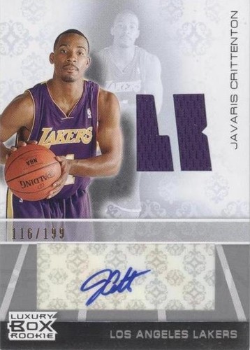2007-08 Topps Luxury Box - Javaris Crittenton #RAR JC