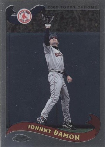 2002 Topps Chrome Traded & Rookies - Johnny Damon #T98