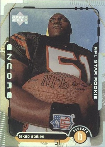 1998 Upper Deck Encore Takeo Spikes #9