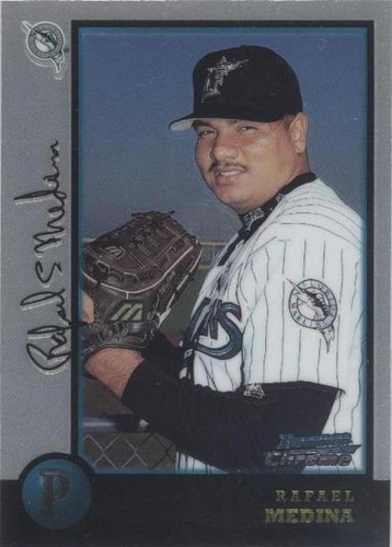 1998 Bowman Chrome - Rafael Medina #390