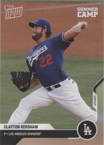 2020 Topps Now Road to Opening Day - Clayton Kershaw #OD-495