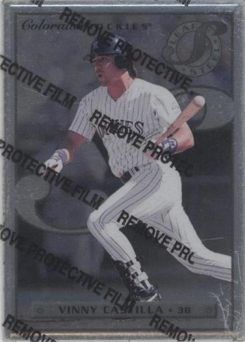 1996 Leaf Preferred - Vinny Castilla #43