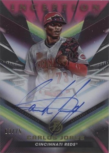2023 Bowman Inception - Carlos Jorge #BPA-CJ