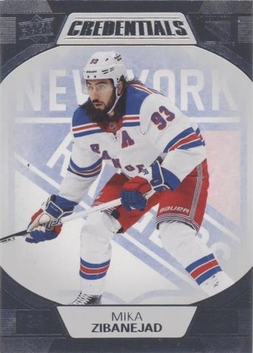 2022-23 Upper Deck Credentials - Mika Zibanejad #53