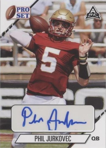 2021 Leaf Pro Set College Phil Jurkovec #PS-PJ1