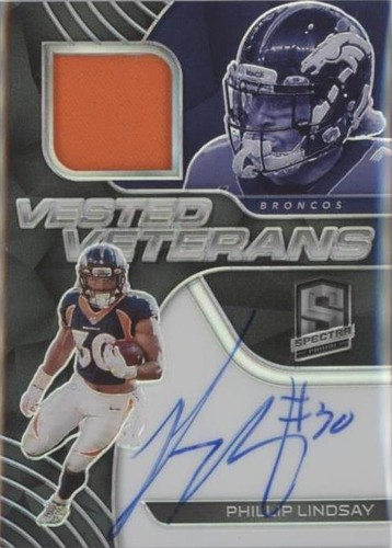 2020 Panini Spectra Phillip Lindsay #VV-PL