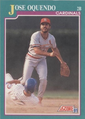 1991 Score - Jose Oquendo #622