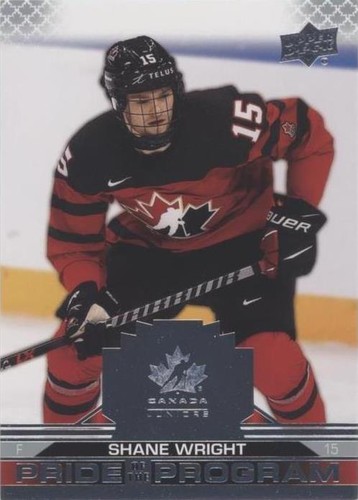 2022 Upper Deck Team Canada Juniors - Shane Wright #74