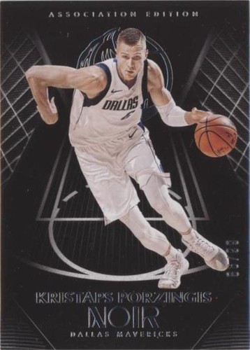 2019-20 Panini Noir - Kristaps Porzingis #38