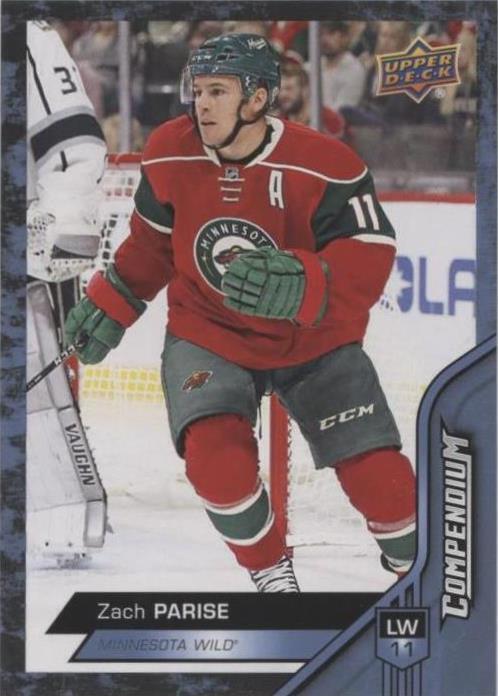 2016-17 Upper Deck Compendium - Zach Parise #425