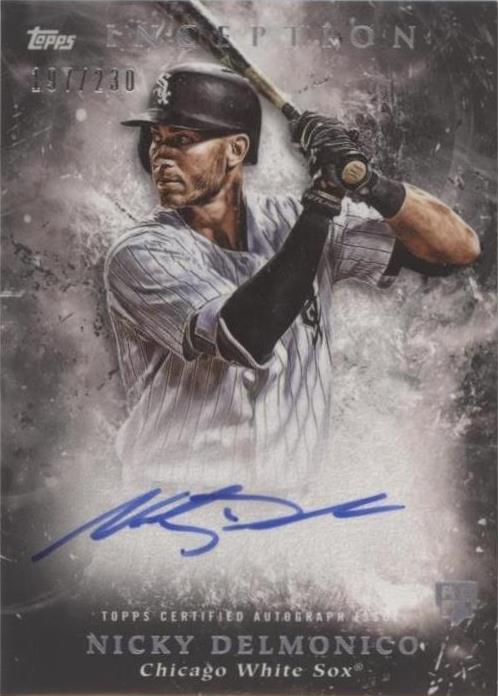 2018 Topps Inception - Nick Delmonico #RES-ND