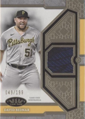 2024 Topps Tier One - David Bednar #T1R-DB