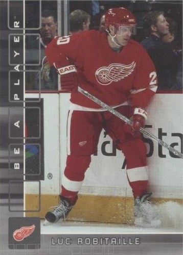 2001-02 In the Game Be A Player Memorabilia - Luc Robitaille #376