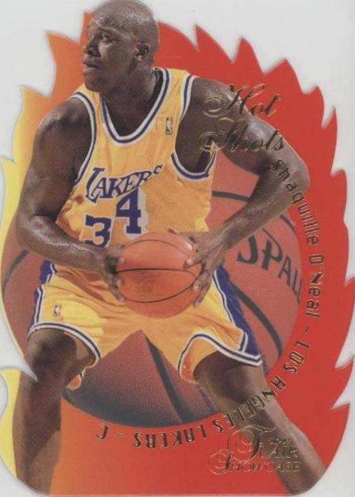 Fleer Shaquille O'Neal Basketball 1996-97 Season Sports Fleer Shaquille O'Neal Basketball 1996-97 Season Sports