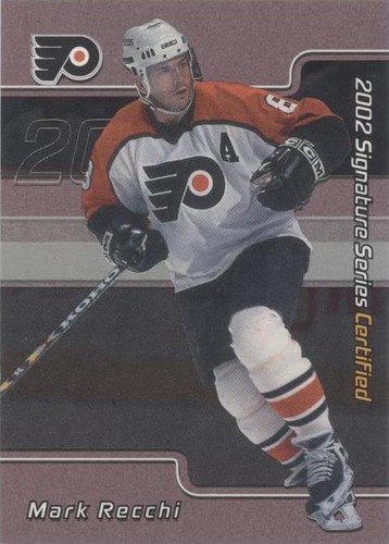 2001-02 In the Game Be A Player Signature Series - Mark Recchi #C-28