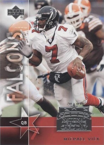 2004 National Trading Card Day Michael Vick #UD-9