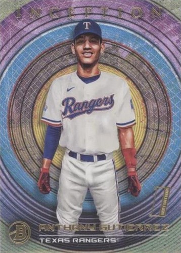 2022 Bowman Inception - Anthony Gutierrez #87