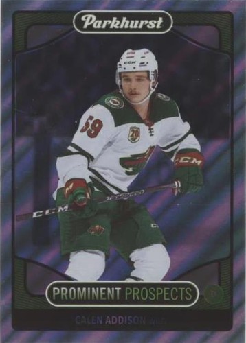 2021-22 Upper Deck Parkhurst - Calen Addison #PP24
