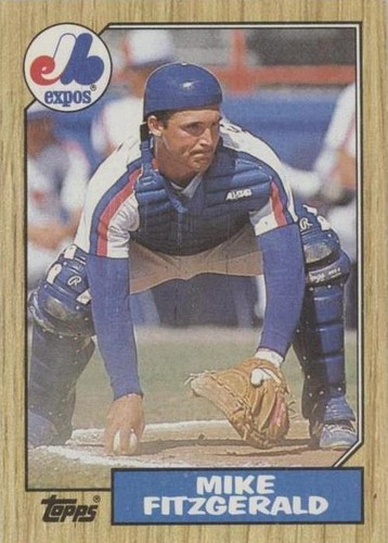 1987 Topps - Mike Fitzgerald #212