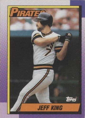 1990 Topps Big Jeff King Pittsburgh Pirates #117 2087 | eBay