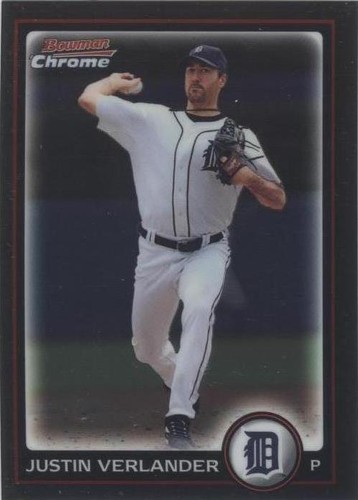 2010 Bowman Chrome - Justin Verlander #87