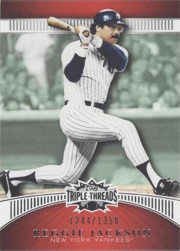 2010 Topps Triple Threads - Reggie Jackson #19