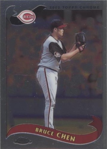 2002 Topps Chrome Traded & Rookies - Bruce Chen #T41