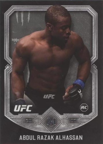 2017 Topps UFC Museum Collection - Abdul Razak Alhassan #22