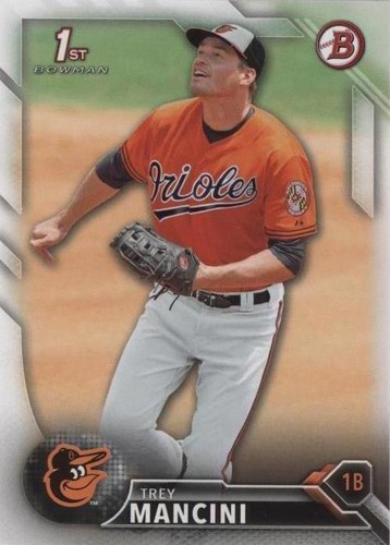 2016 Bowman - Trey Mancini #BP38