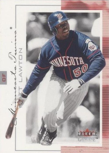 2001 Fleer Genuine - Matt Lawton #28