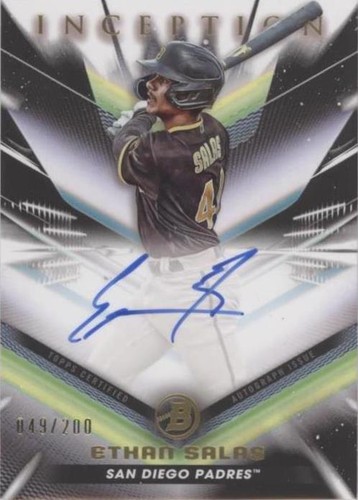 2023 Bowman Inception - Ethan Salas #BPA-ES