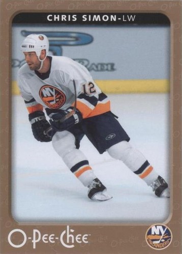 2006-07 O-Pee-Chee - Chris Simon #312