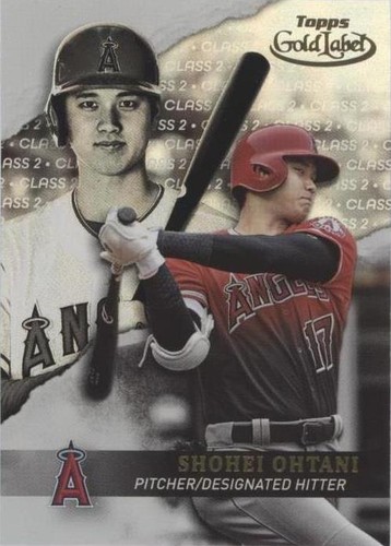 PSA 10 SHOHEI OHTANI/OTANI 2018 TOPPS GOLD LABEL CLASS 3 LA PSA 10 SHOHEI OHTANI/OTANI 2018 TOPPS GOLD LABEL CLASS 3 LA