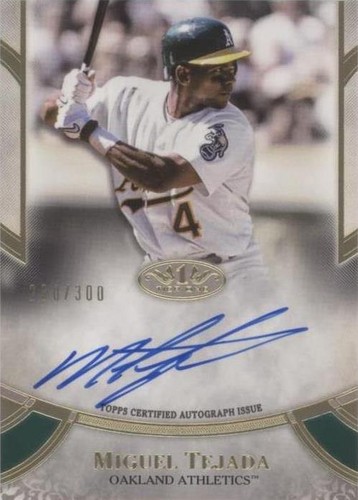 2021 Topps Tier One - Miguel Tejada #PPA-MTE