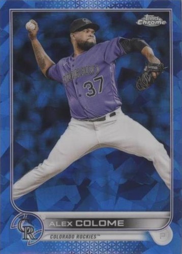 2022 Topps Chrome Update Series Sapphire Edition - Alex Colomé #US325
